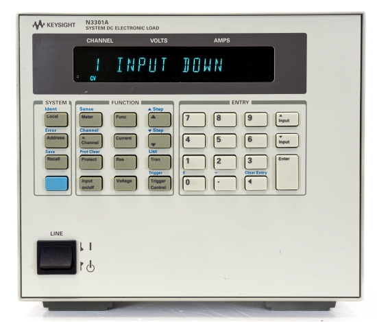 HP Agilent Keysight 3301A Carico elettronico - Mainframe 2 slot 600W